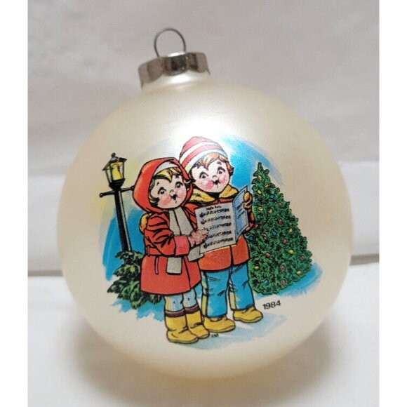 1984 Campbells Soup Kids Christmas Ornament No Box  - Holiday Decoration Ball - Picture 4 of 6